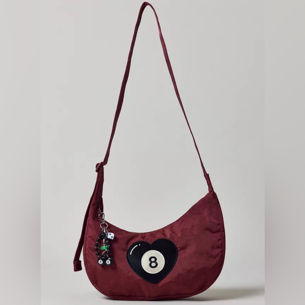 BAGGU medium crescent UO exclusive magic 8 ball NWT